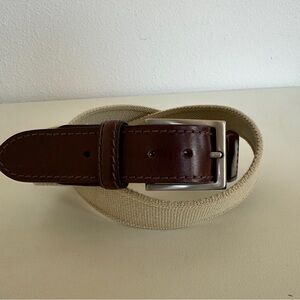 Bullock and Jones Mens Canvas Belt Size 36